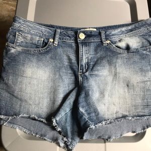 Denim seven7 cut off shorts